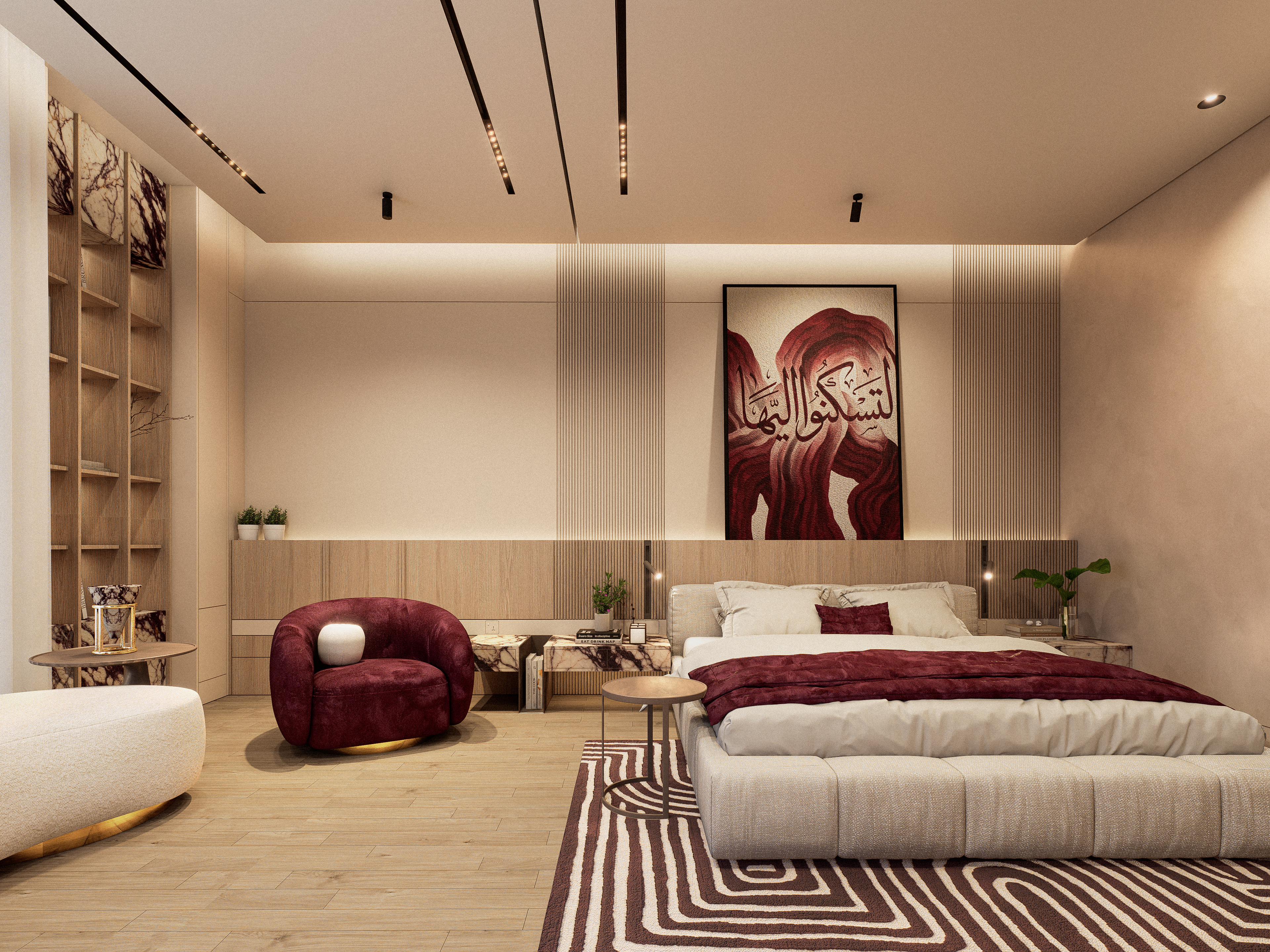 M. Bedroom