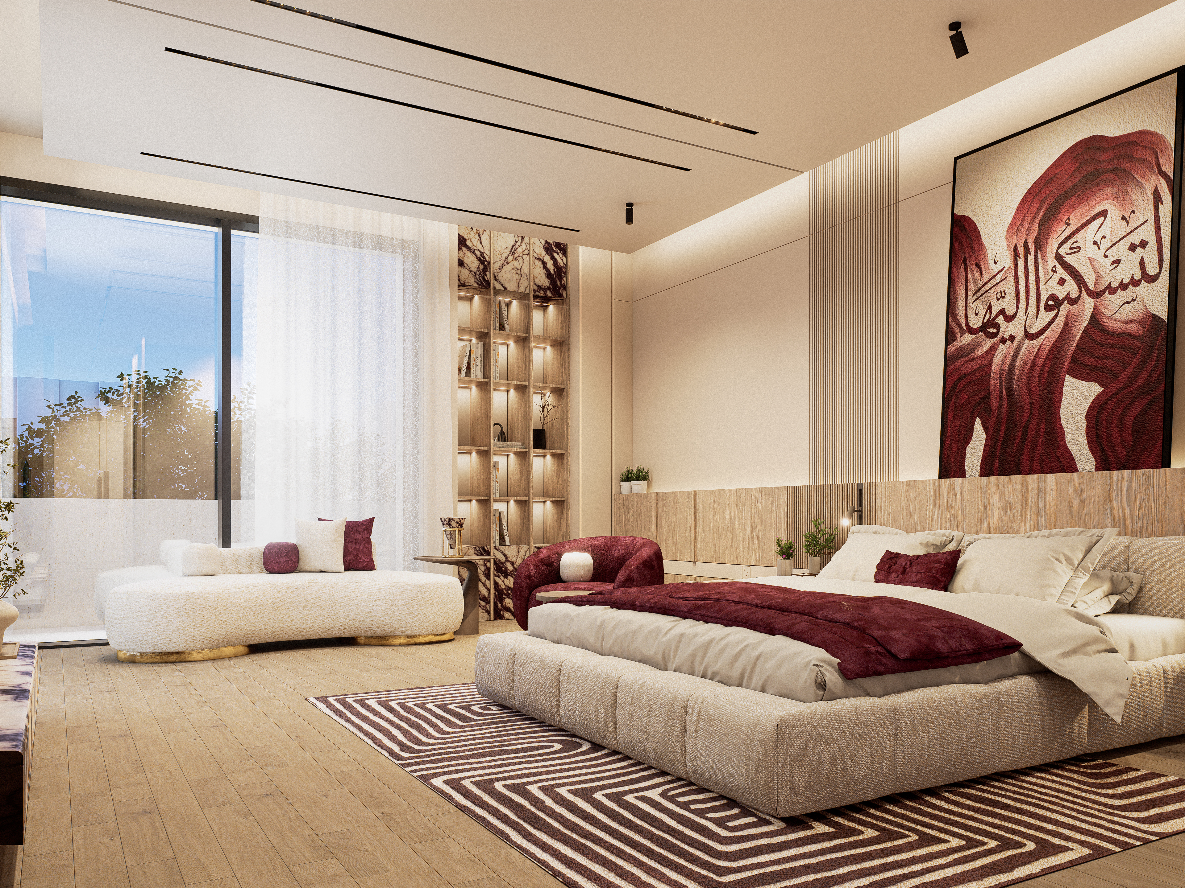 M. Bedroom